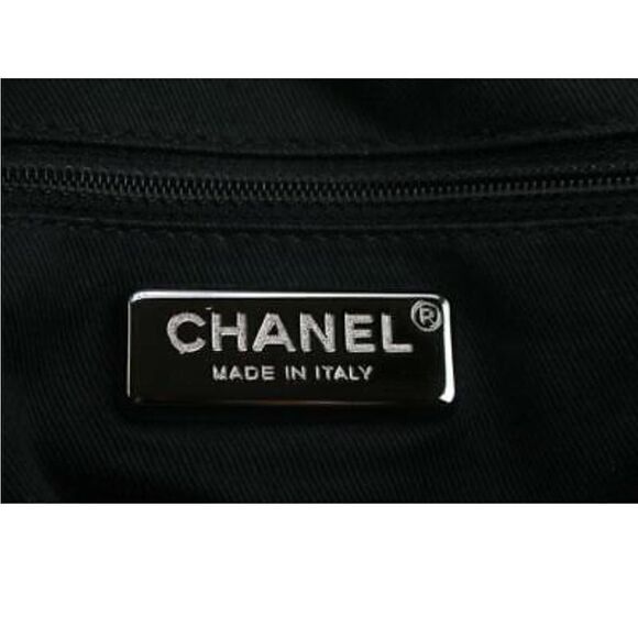 Chanel Black Quilted Lambskin X Pony Hair Drawstring Bucket Chain Hobo Small - Picture 6 of 11